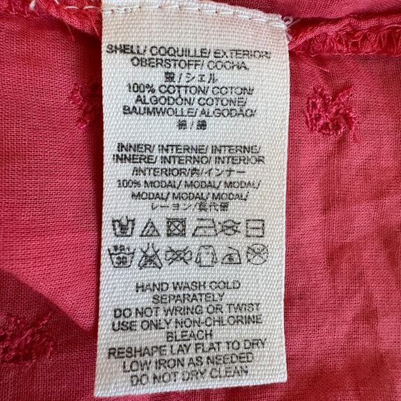 Free People Nobody Like You Boho Pintuck Lace Cotton Embellished Mini Dress XS - Picture 11 of 12